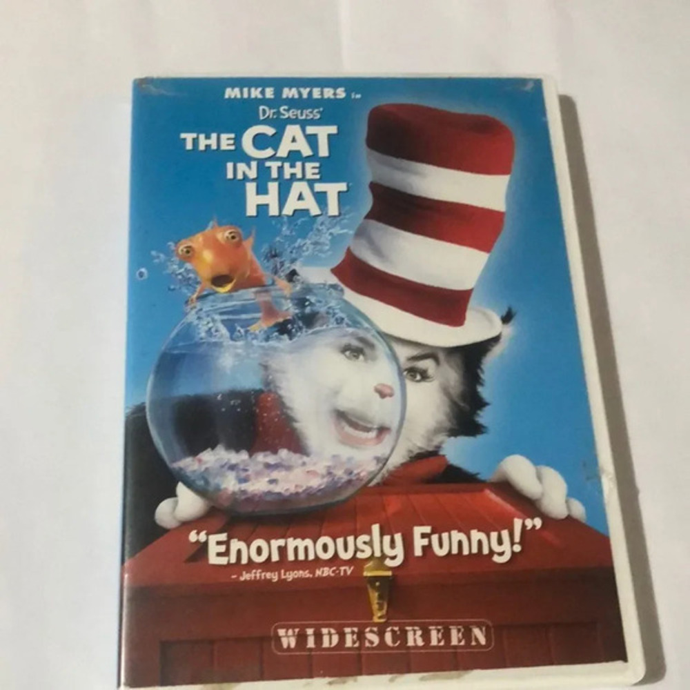 The Cat in‎ the Hat DVD Mike Myers Dr. Seuss Widescreen